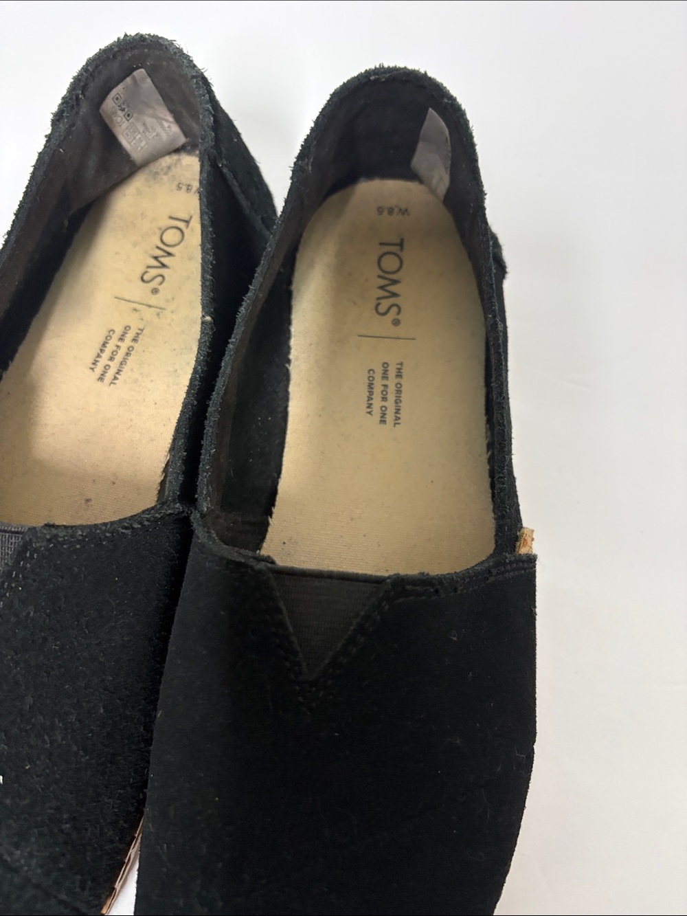 Black Slip-On Women’s Espadrille Flats TOMS - Picture 3 of 5